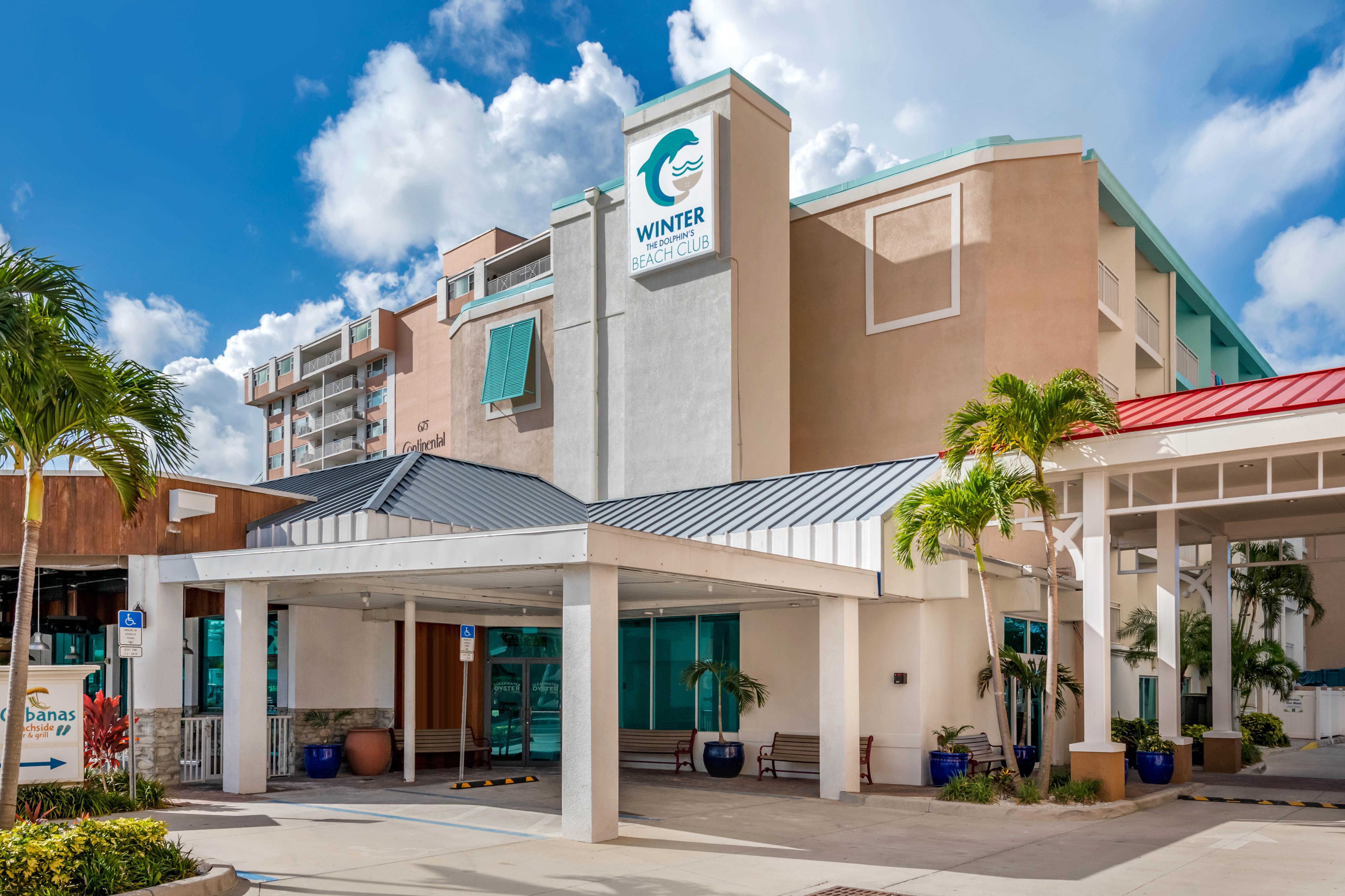 Winter The Dolphin'S Beach Club, Ascend Hotel Collection クリアウォーター・ビーチ エクステリア 写真