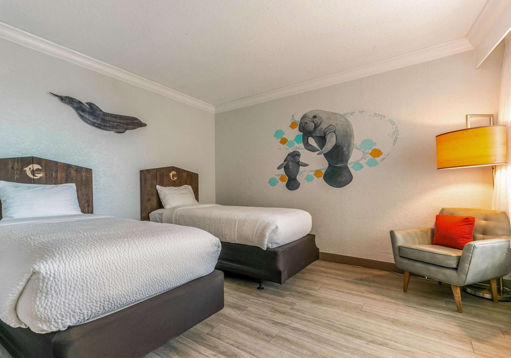Winter The Dolphin'S Beach Club, Ascend Hotel Collection クリアウォーター・ビーチ エクステリア 写真