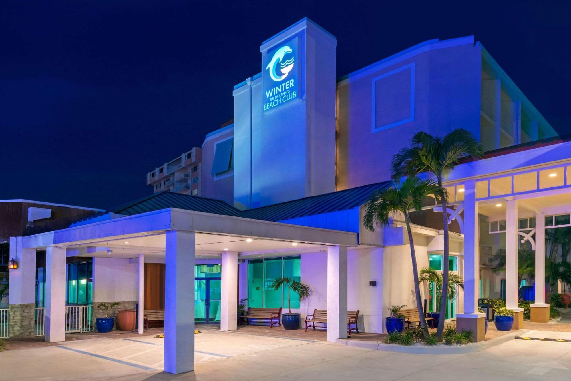 Winter The Dolphin'S Beach Club, Ascend Hotel Collection クリアウォーター・ビーチ エクステリア 写真