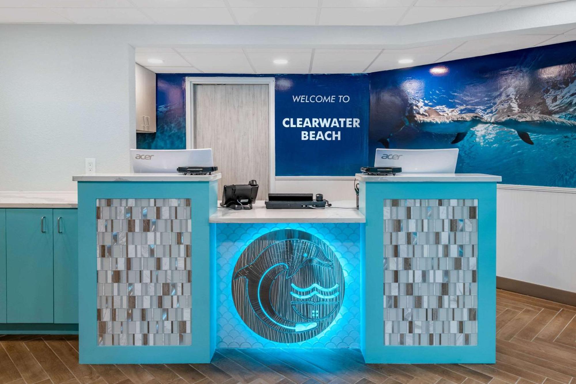 Winter The Dolphin'S Beach Club, Ascend Hotel Collection クリアウォーター・ビーチ エクステリア 写真