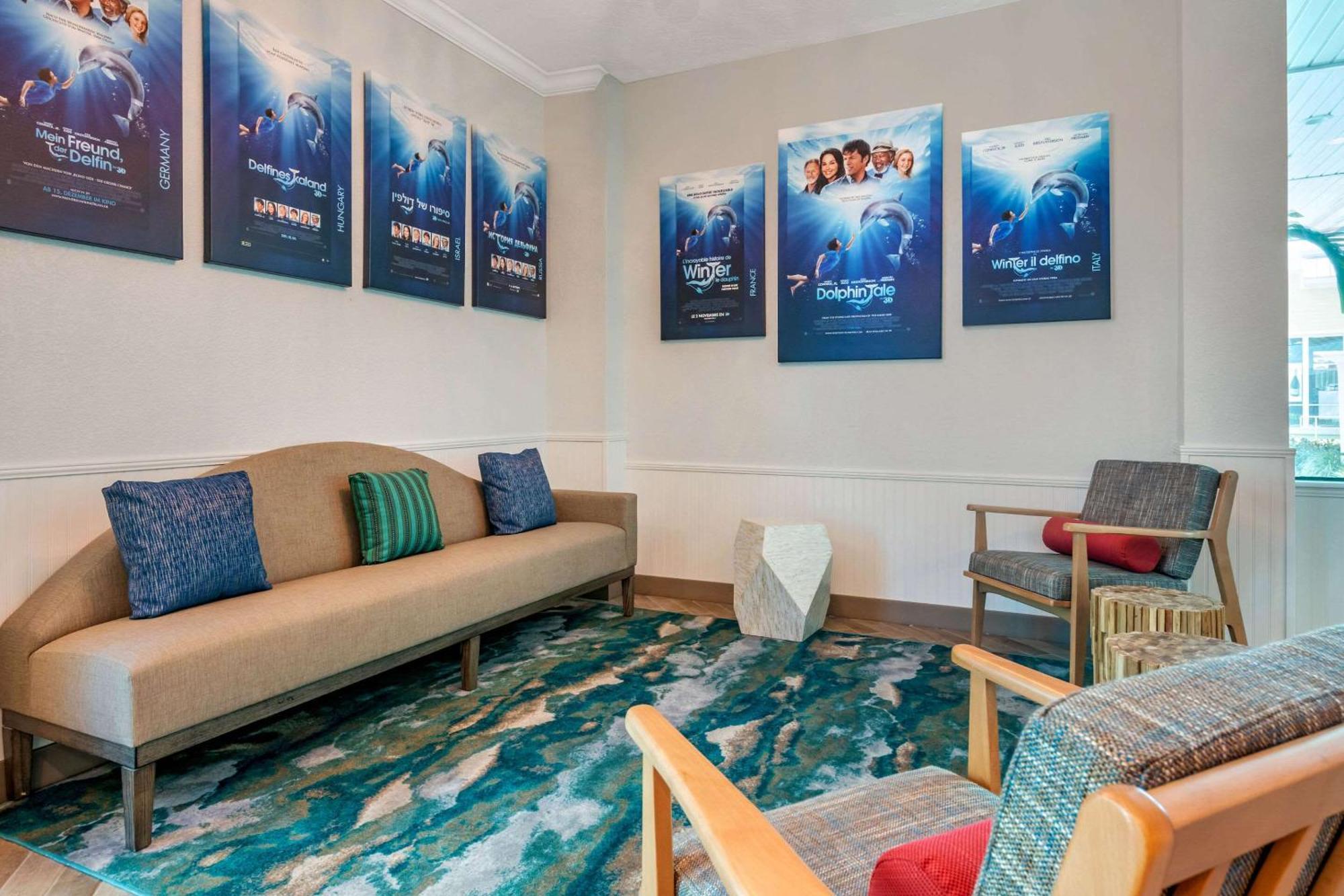Winter The Dolphin'S Beach Club, Ascend Hotel Collection クリアウォーター・ビーチ エクステリア 写真