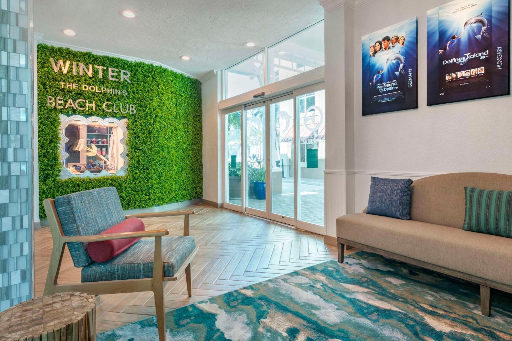 Winter The Dolphin'S Beach Club, Ascend Hotel Collection クリアウォーター・ビーチ エクステリア 写真